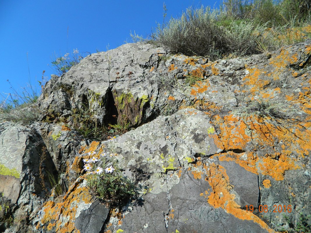 Скалы около петроглифов недалеко от Куюса - Екатерина Филиппович