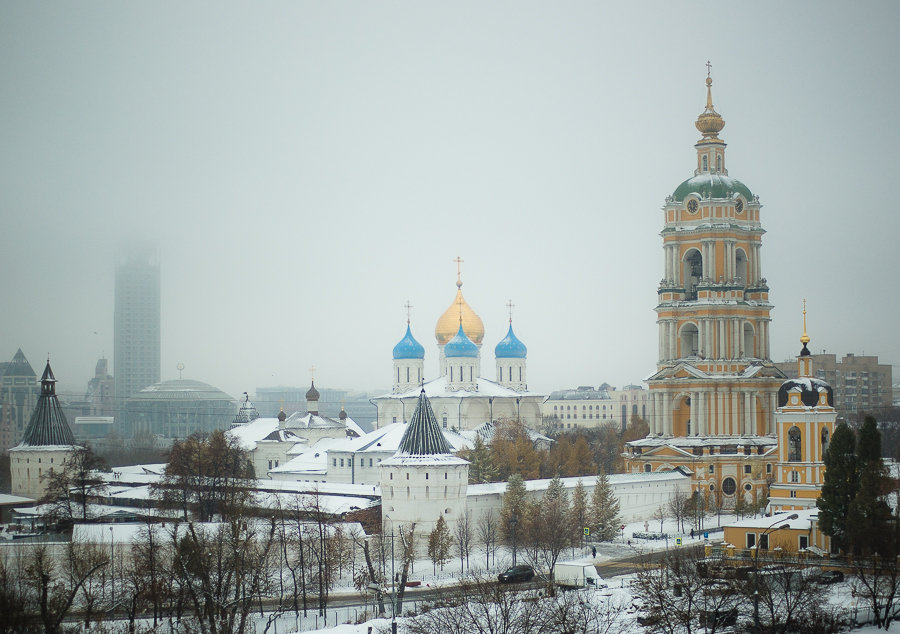 Московский Новоспасский монастырь 1632 год