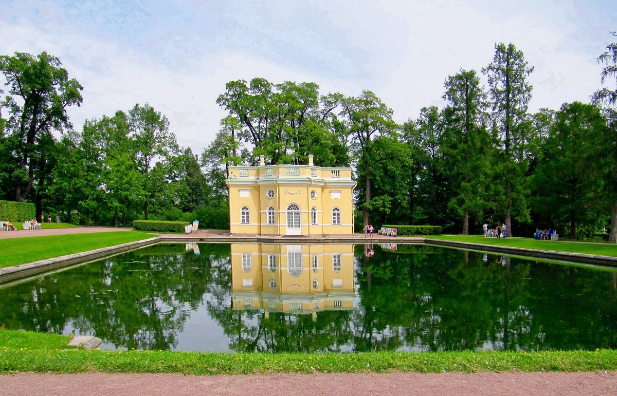 В Царском Селе - Вера Щукина