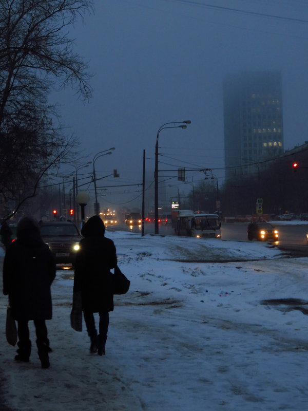 Вечерний туман в Москве - Андрей Лукьянов
