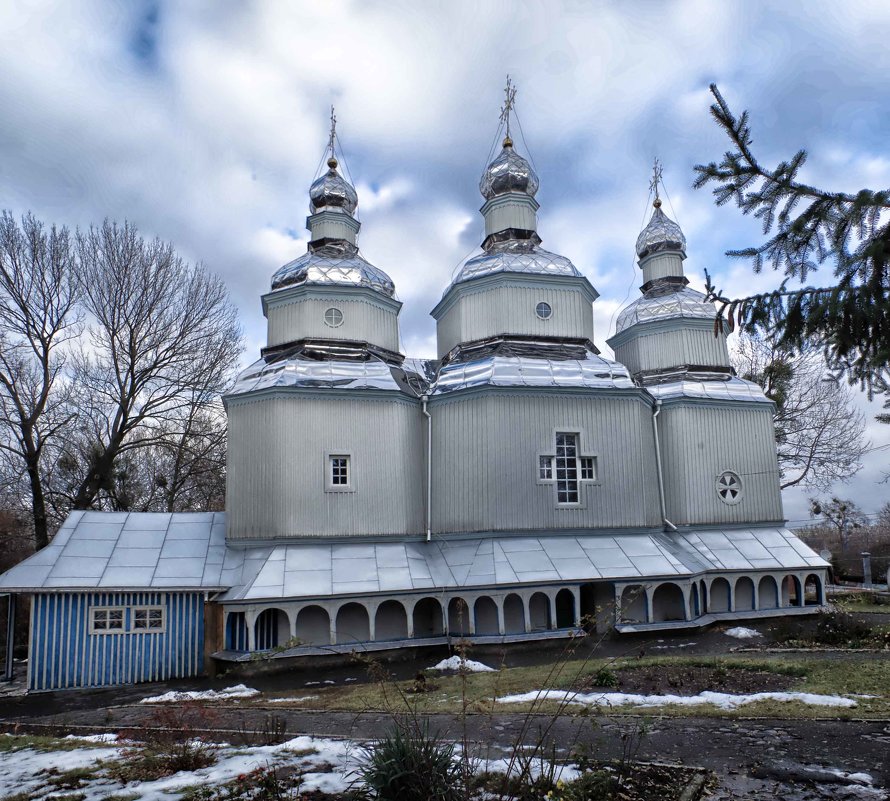 деревянная церковь - юрий иванов