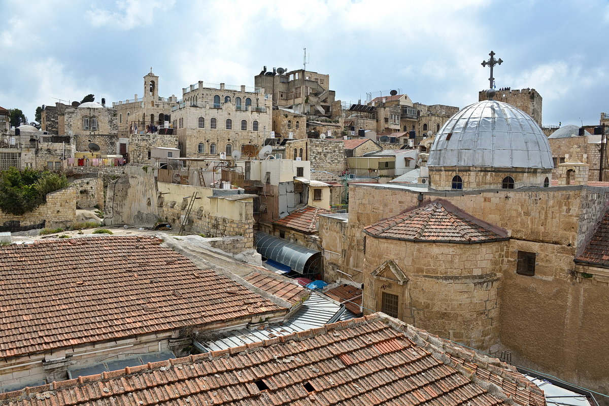 Иерусалим - крыши старого города - Владимир Брагилевский