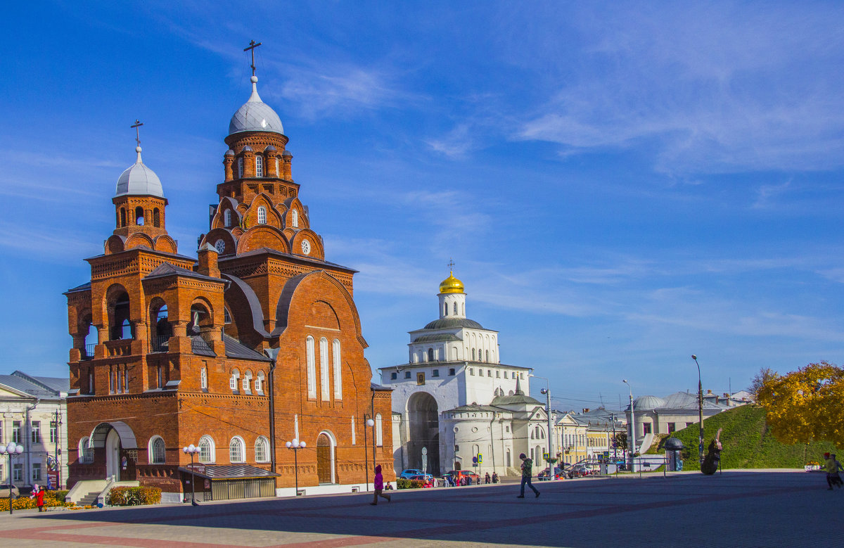 Троицкая церковь и Золотые ворота - Надежда Чернышева