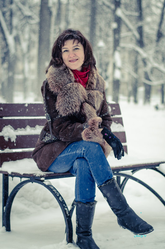 Зима в парке - Оксана Грищенко