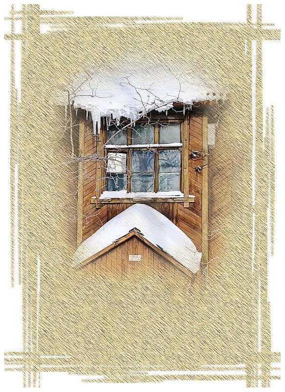 Окно старого дома - Людмила Фил