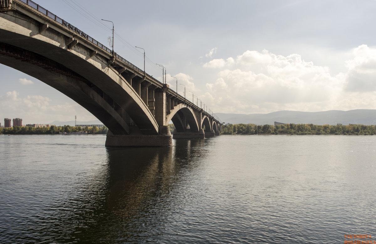 Коммунальный мост через Енисей - Виктория Большагина