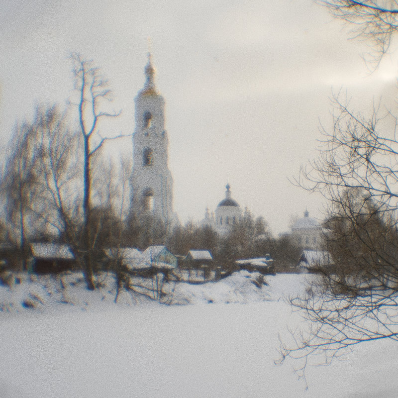 Вид на Николо-Берлюковский монастырь - Владимир Носов