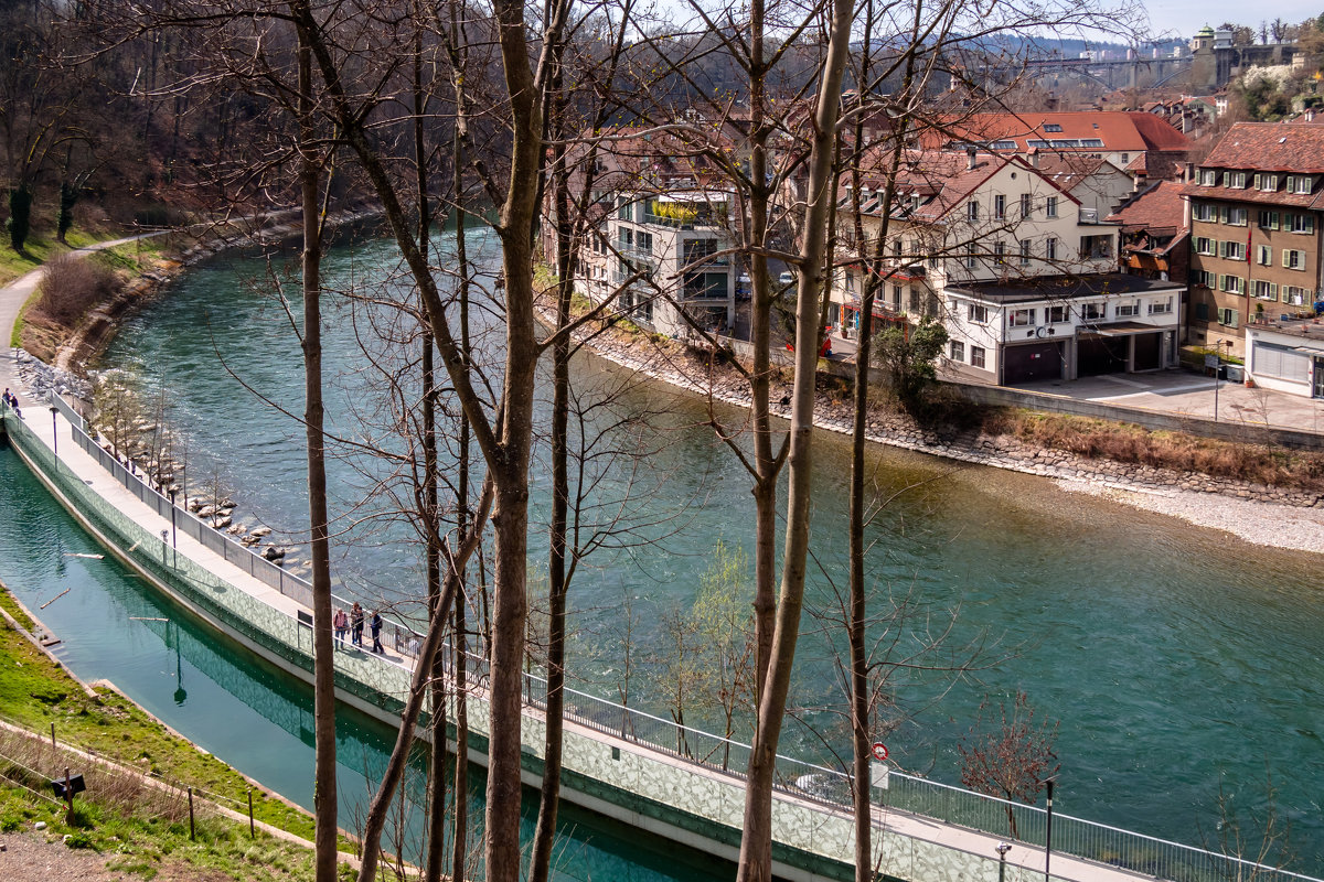 Река Ааре, Берн, Швейцария - Witalij Loewin