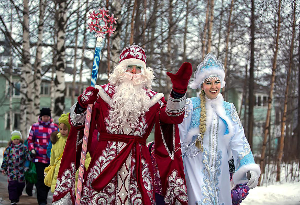 Дед Мороз и Снегурочка - Валентин Кузьмин