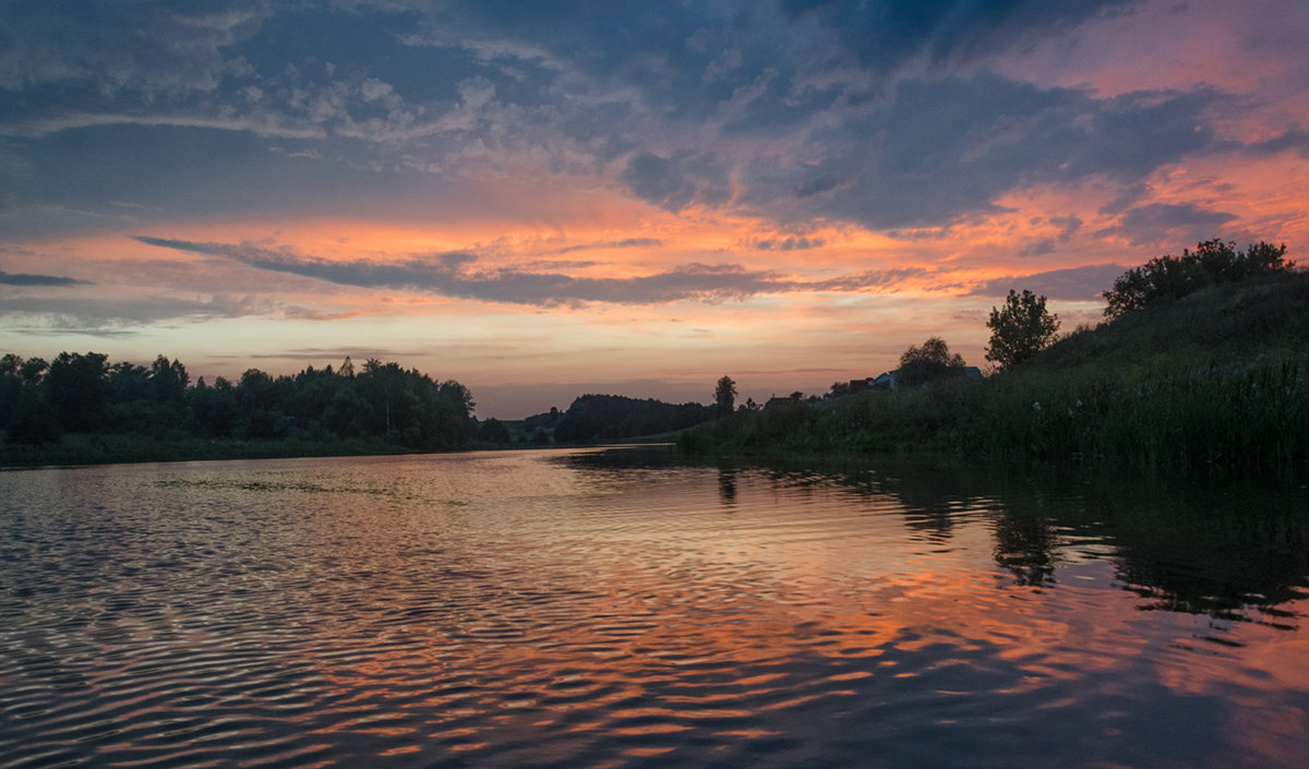 Закат на озере Городец - Александр Березуцкий (nevant60)