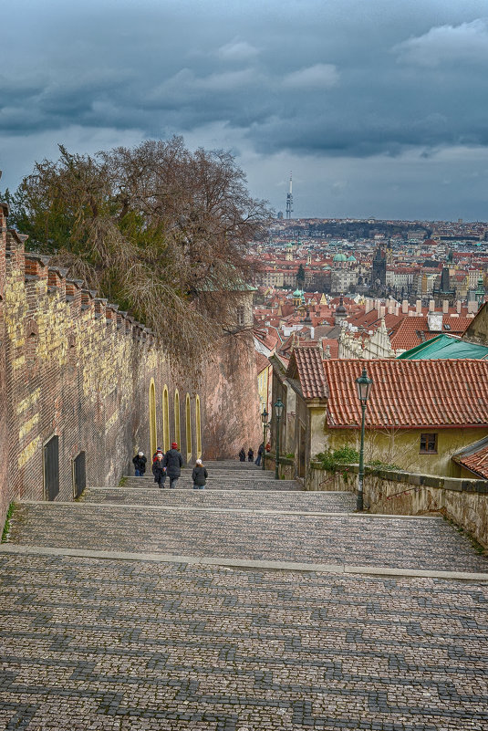 Новая Замковая Лестница,Прага - Priv Arter