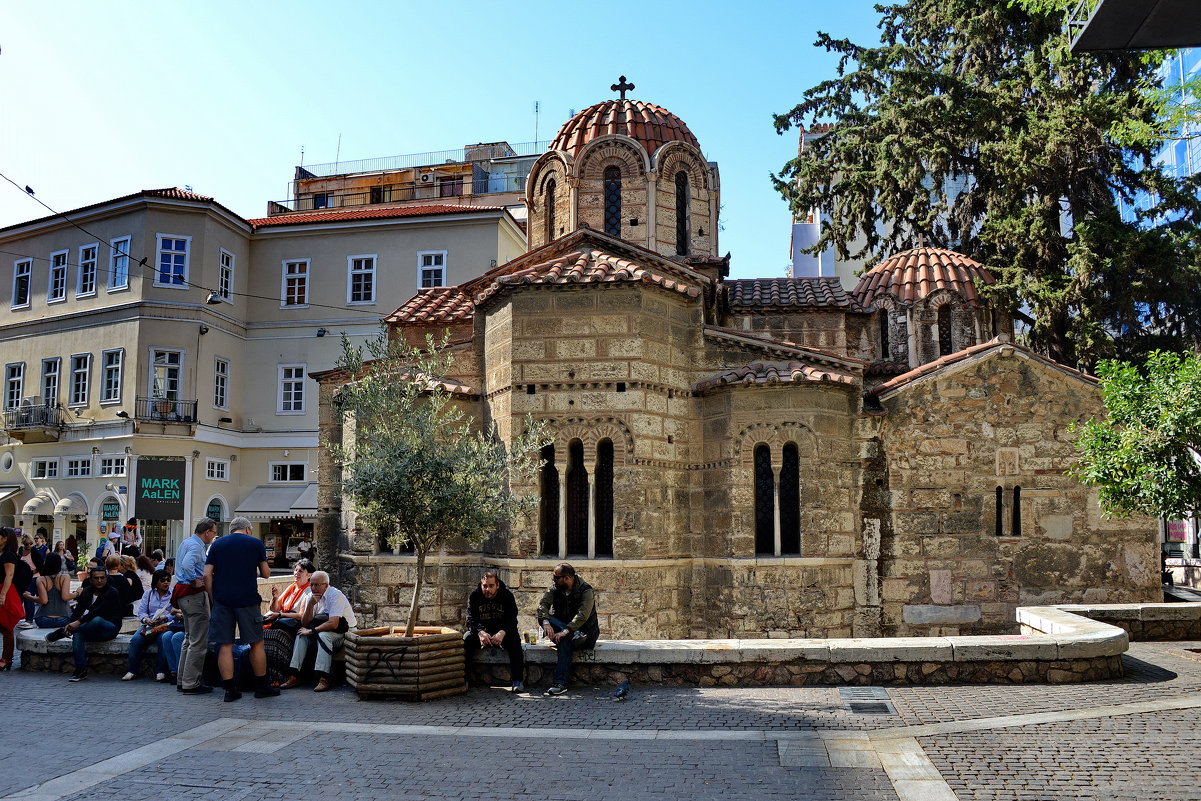 Церковь Панагия Капникарея в Афинах - Владимир Брагилевский