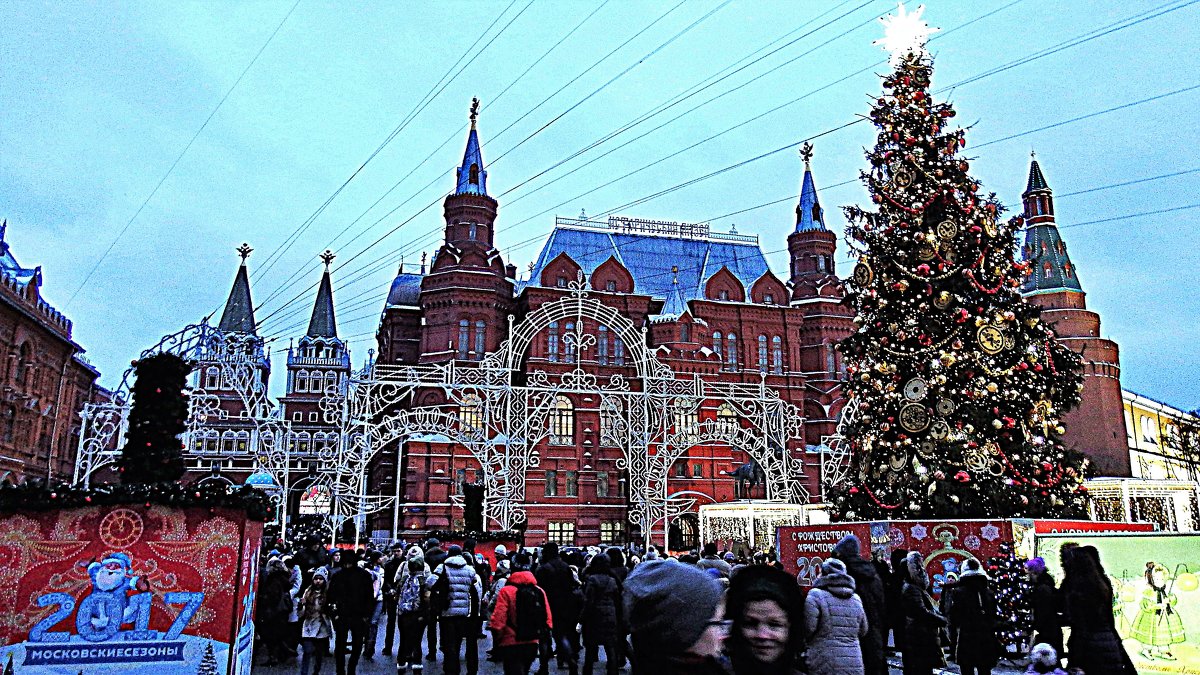 Москва Новогодняя. - Лара ***