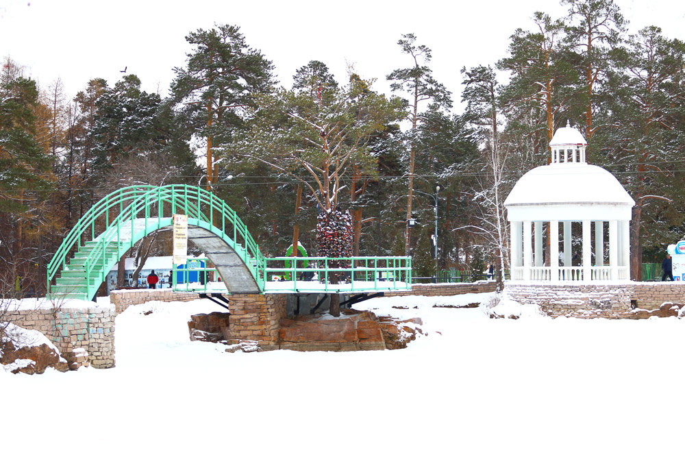 Зимой в парке - Сергей Кухаренко