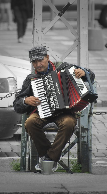 уличный музыкант - ник. петрович земцов