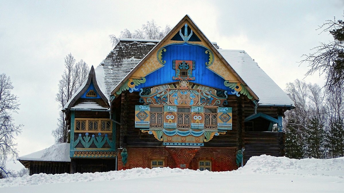 Теремок в снегу - Милешкин Владимир Алексеевич 