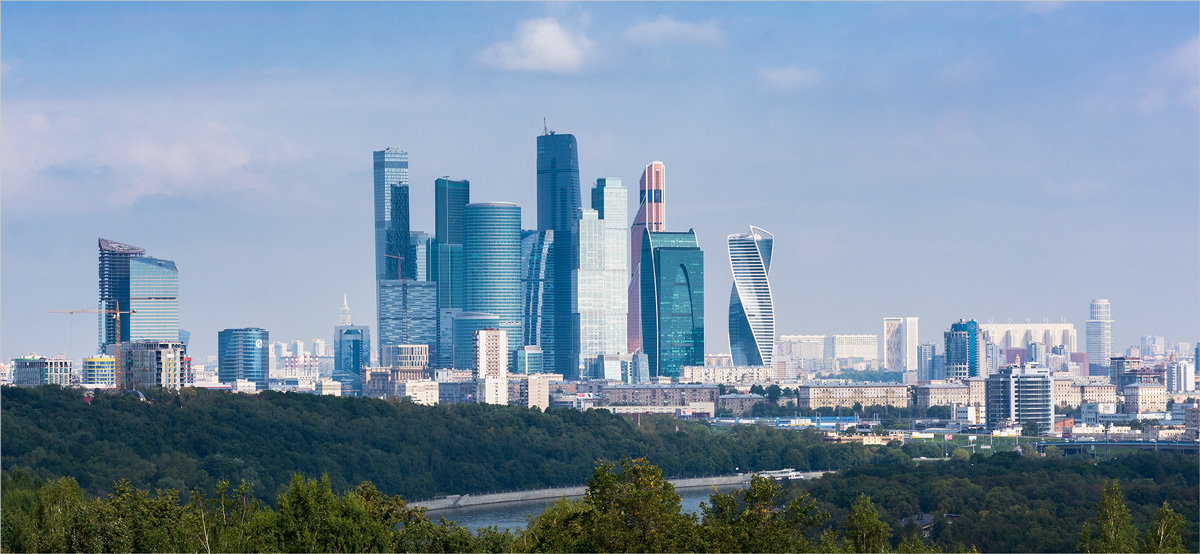 Панорама на Москва-Сити - Юрий Рекеть