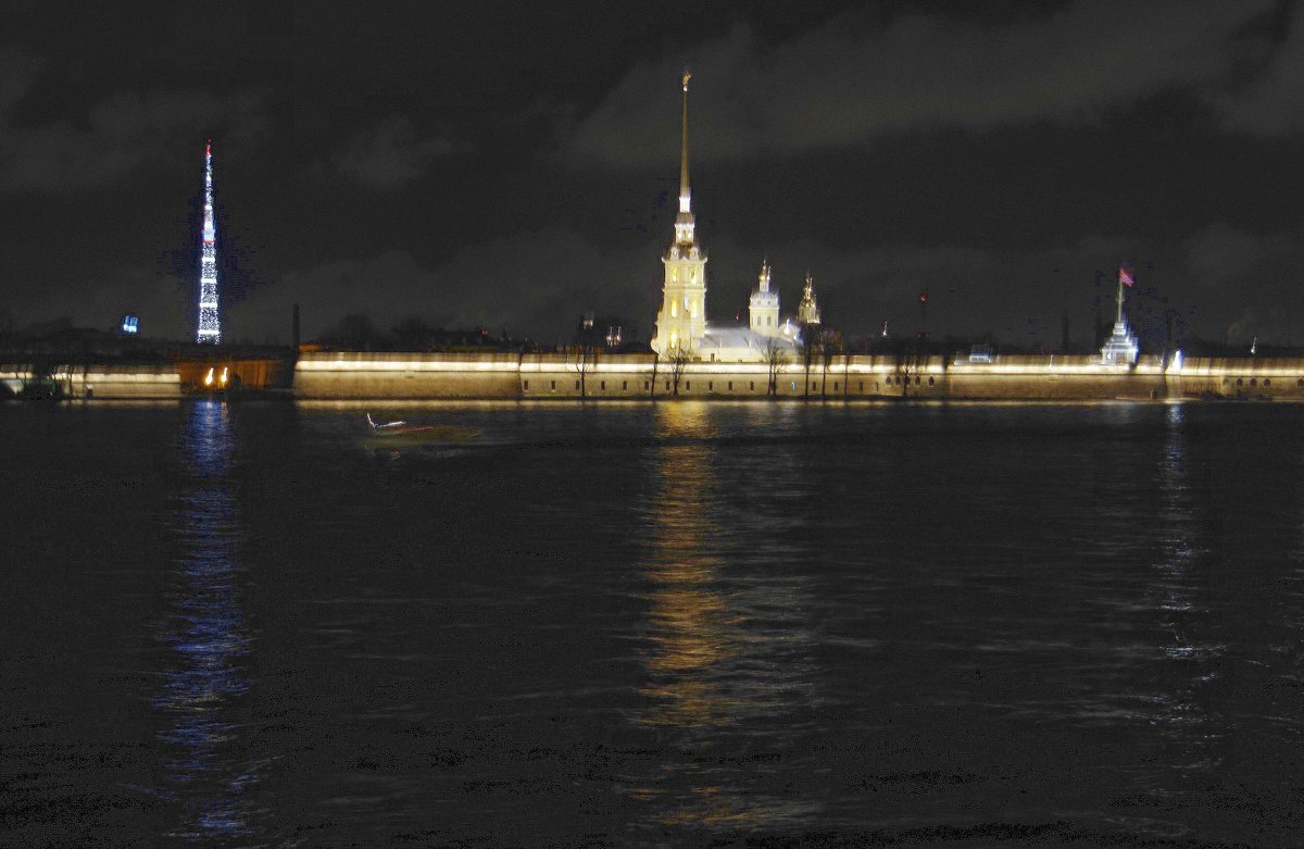 Панорама вечернего Питера - Вера Щукина