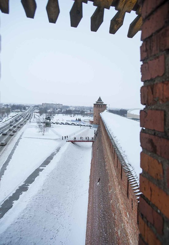 Коломна Кремль  вид на Маринкину башню - Вячеслав 