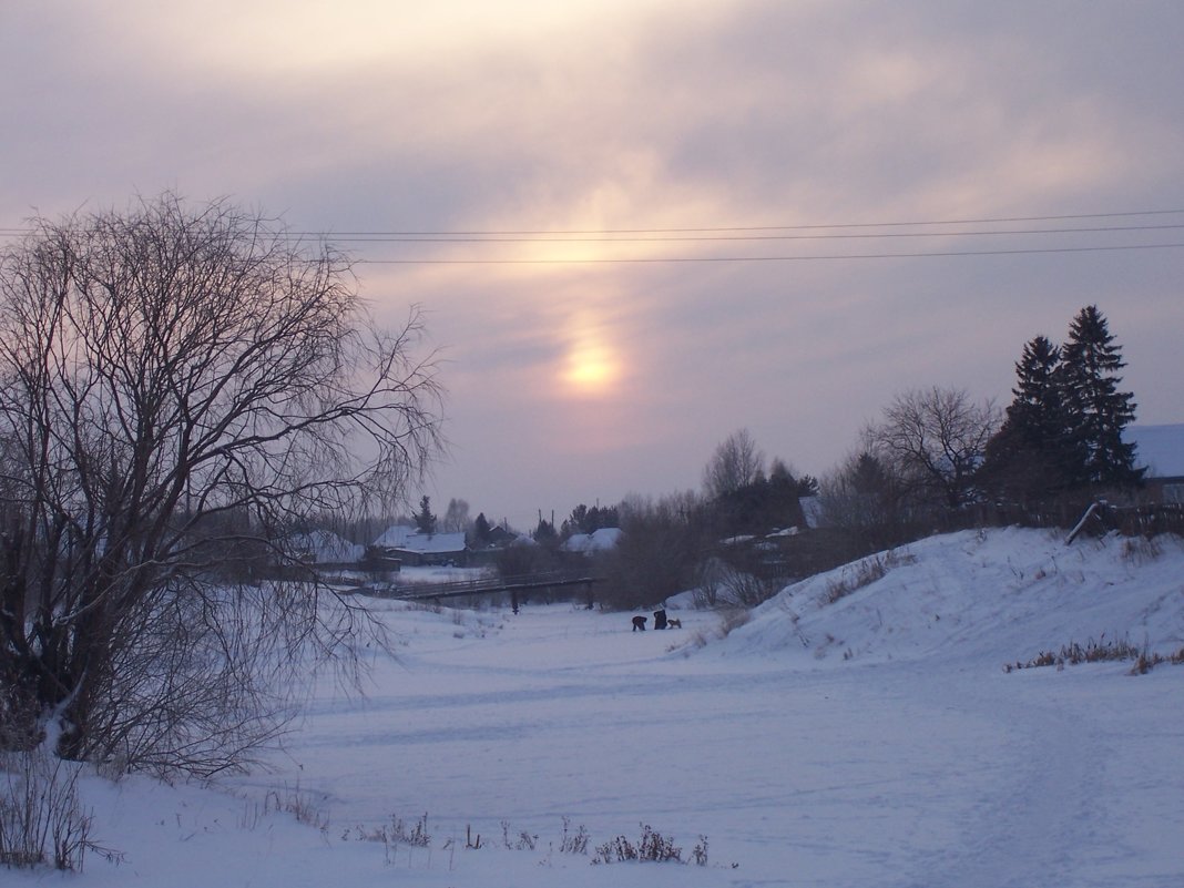 Зимний пейзаж - Надежда 