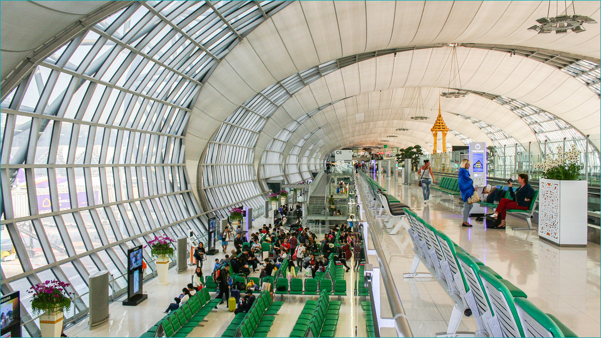 Аэропорт Бангкока Суварнабхуми - Светлана Тремасова