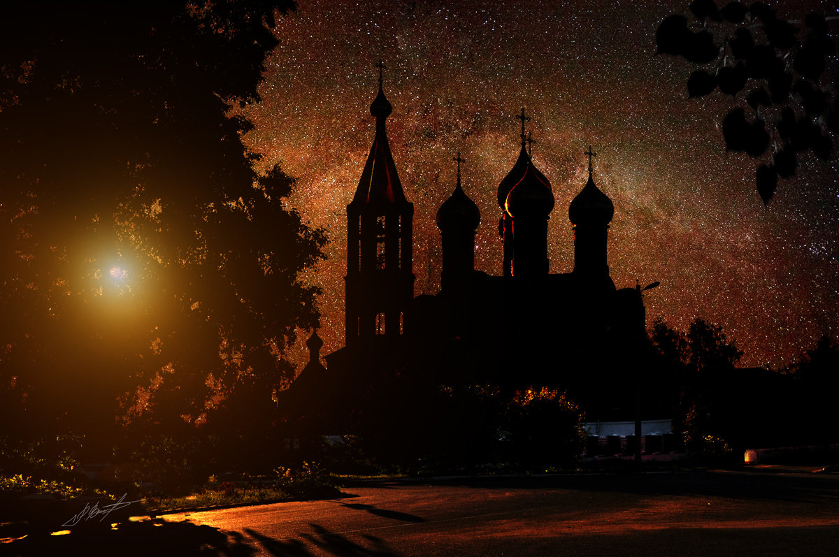 Всехсвятская церковь глазами фотохудожника - Ринат Валиев