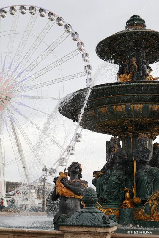 Площадь Согласия в Париже - Фотограф в Париже, Франции Наталья Ильина