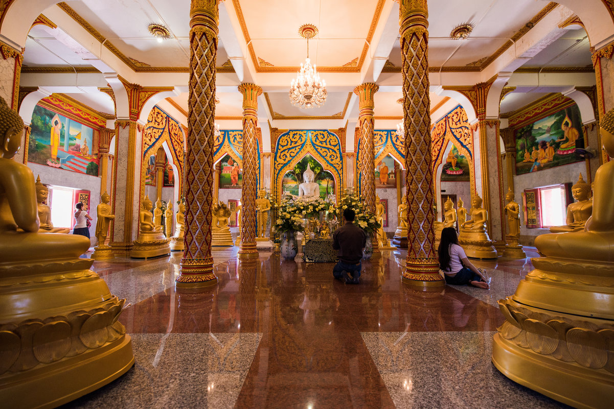 Буддистский храм в городе Пхукет, остров Пхукет, Тайланд - Pavel Shardyko