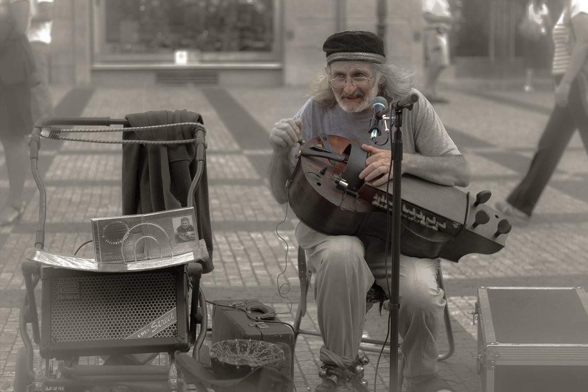 уличный музыкант - Александр 