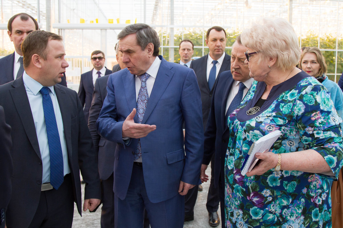 Приезд министра Ткачева и Губернатора Городецкого - Павел Груздев