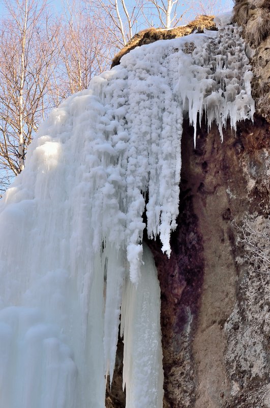 водопад Медовый зимой - Мария Климова