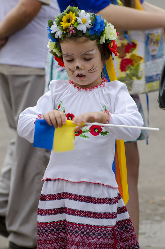 День независимости Украины в Краматорске. Донбасс - Украина - Віктор .