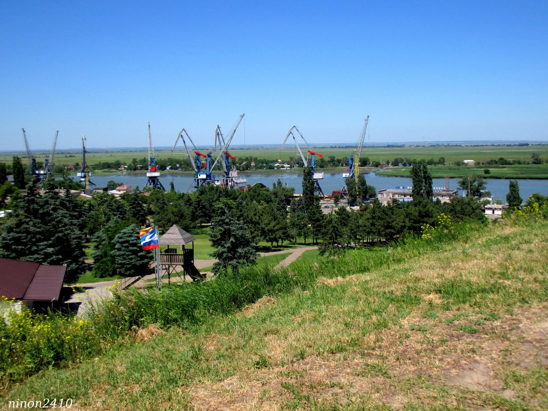 Азов. Вид с Крепостного вала - Нина Бутко