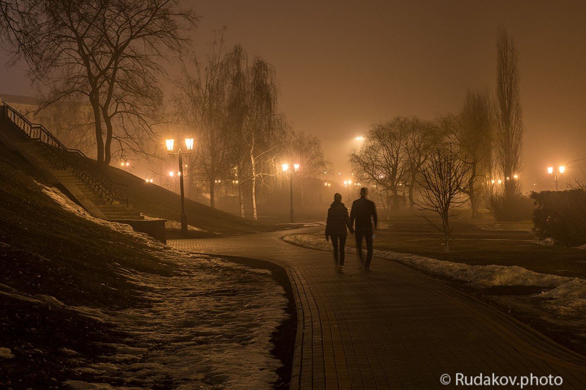Вечер,туман, двое... - Сергей 
