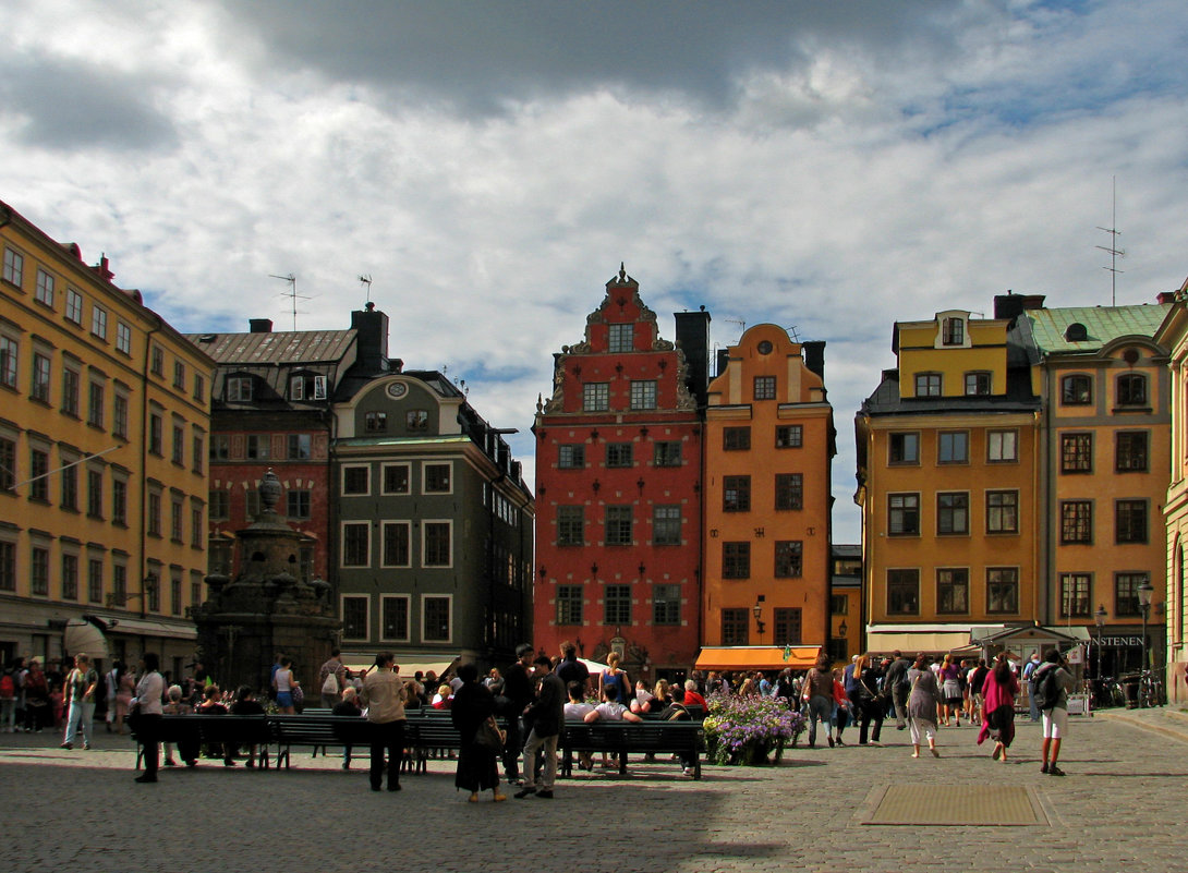 Сторторгет - главная площадь Стокгольма - максим лыков