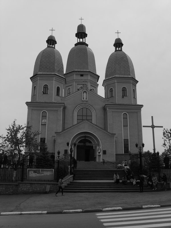 Кафедральный  собор  в  Надворной - Андрей  Васильевич Коляскин