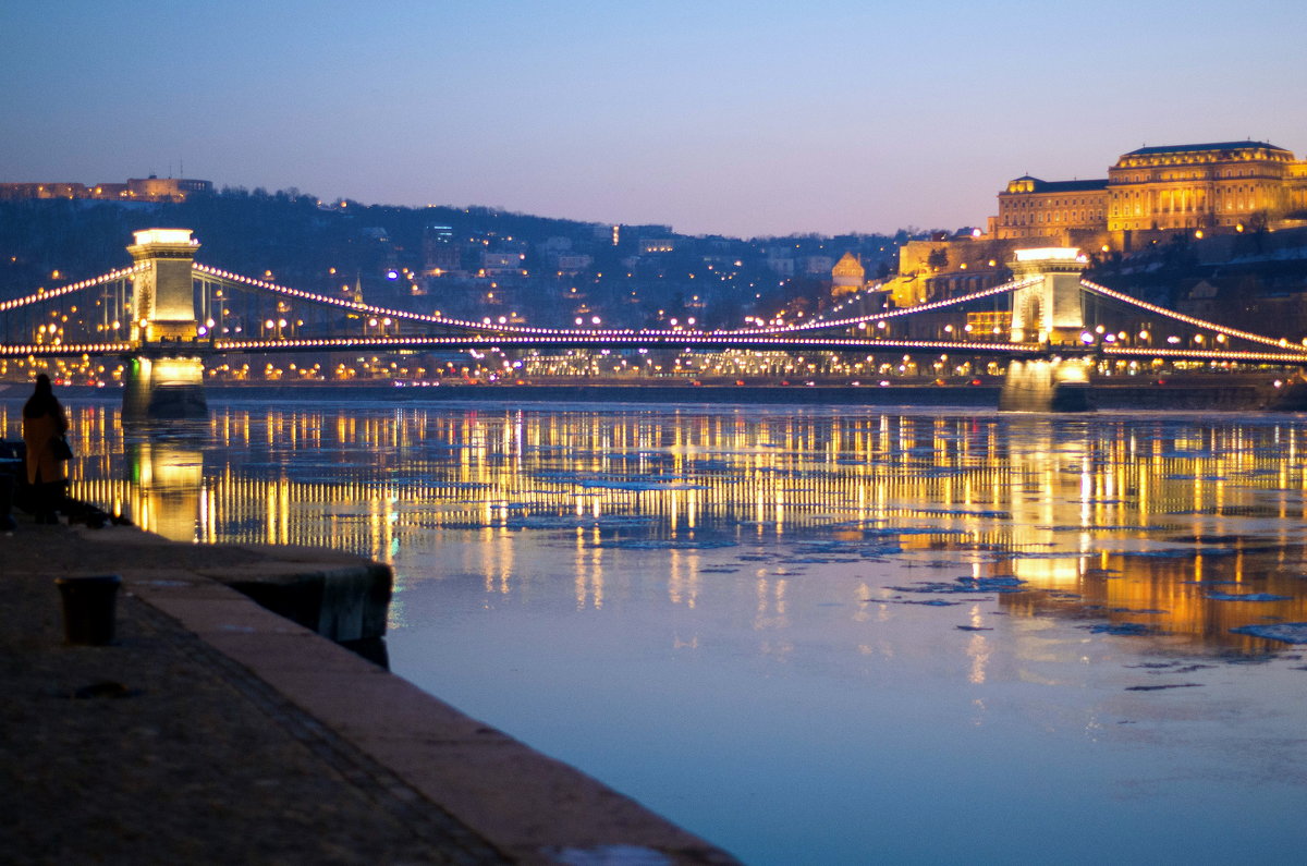 Венгрия. Мост между Buda и Pest - Александр 