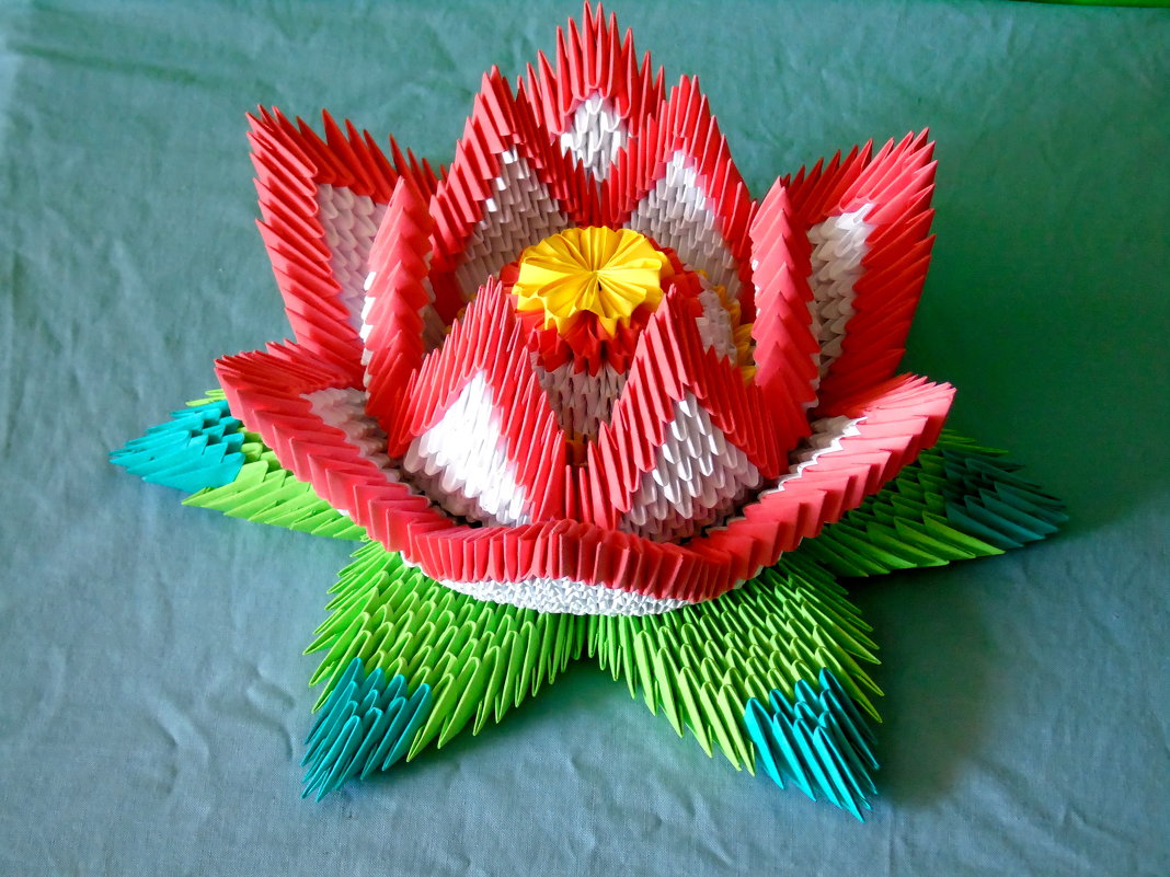 Храм Василия Блаженного | #38 занятие. Модульное оригами. Храм из модулей оригами схема