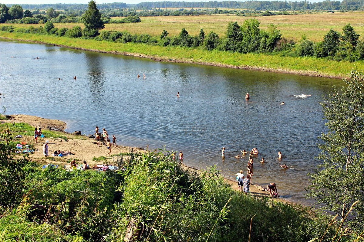 отдых на реке Нерль - Геннадий Тарасов