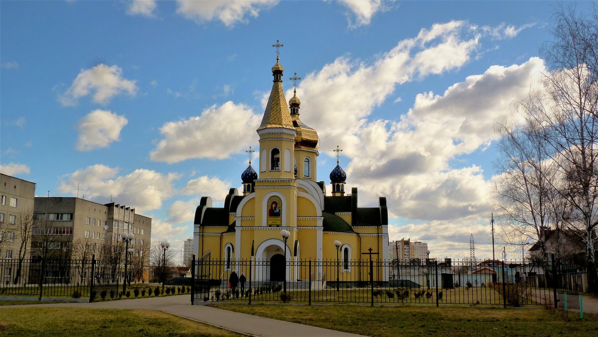 храм в посёлке Мичуринский под Гомелем - Александр Прокудин