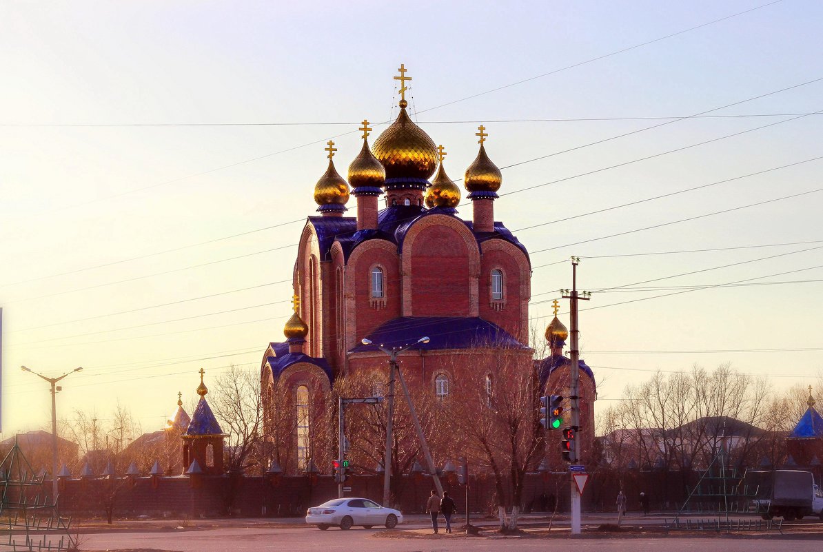 Серафимо-Иверский собор — православный храм г. Экибастуза - TATYANA PODYMA