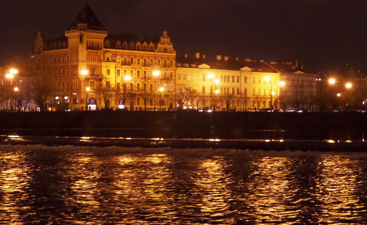 Вечерняя Прага в дождливый день. - Марина Харченкова