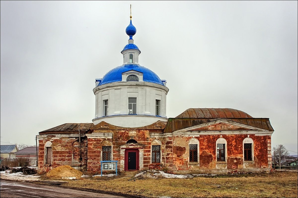 Знаменская церковь в селе Красное - марк 