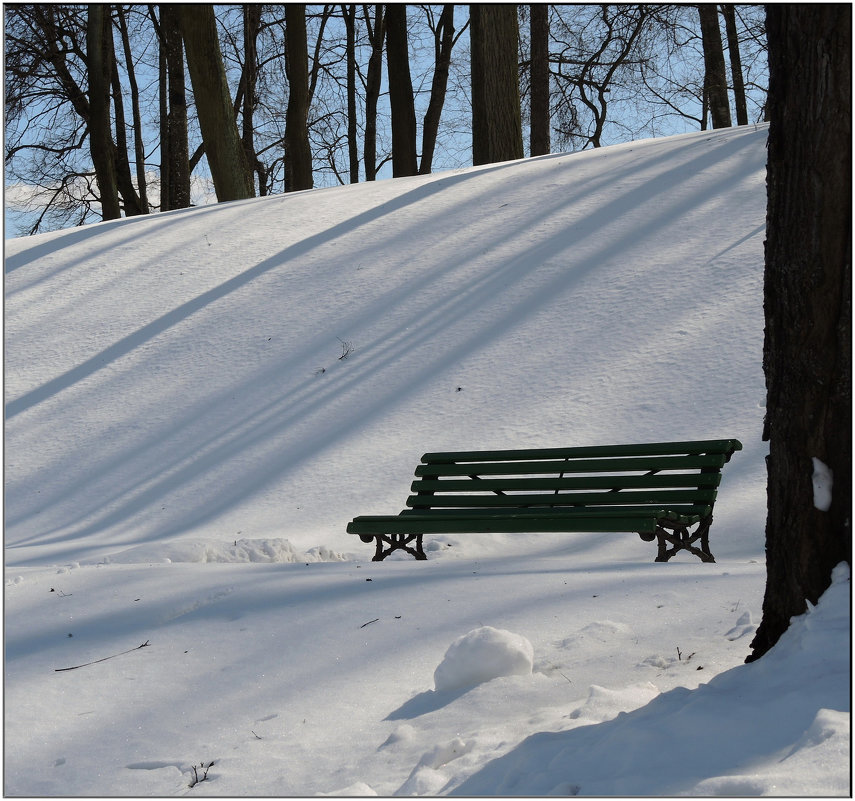 присядь, зима, на дорожку - sv.kaschuk 
