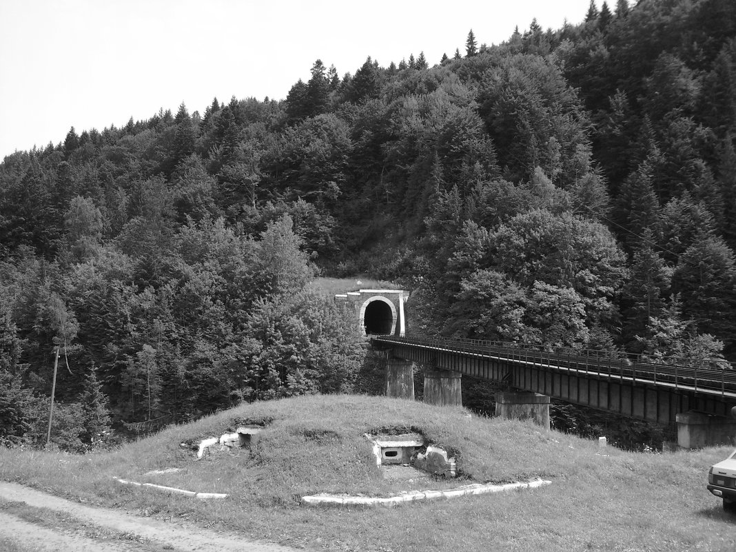 Железнодорожный   тунель   в   Яремче - Андрей  Васильевич Коляскин