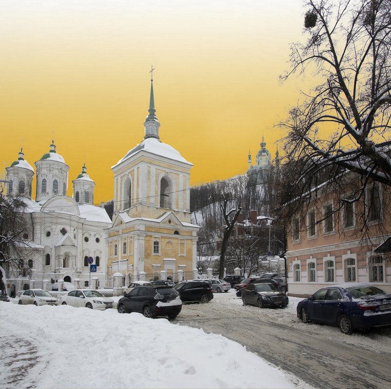 Свято-Покровская Подольская церковь, 18 век - Владимир Клюев