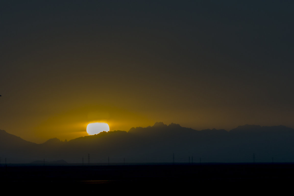 Закат Солнца в пустыне Сахара - Алексей Пирч