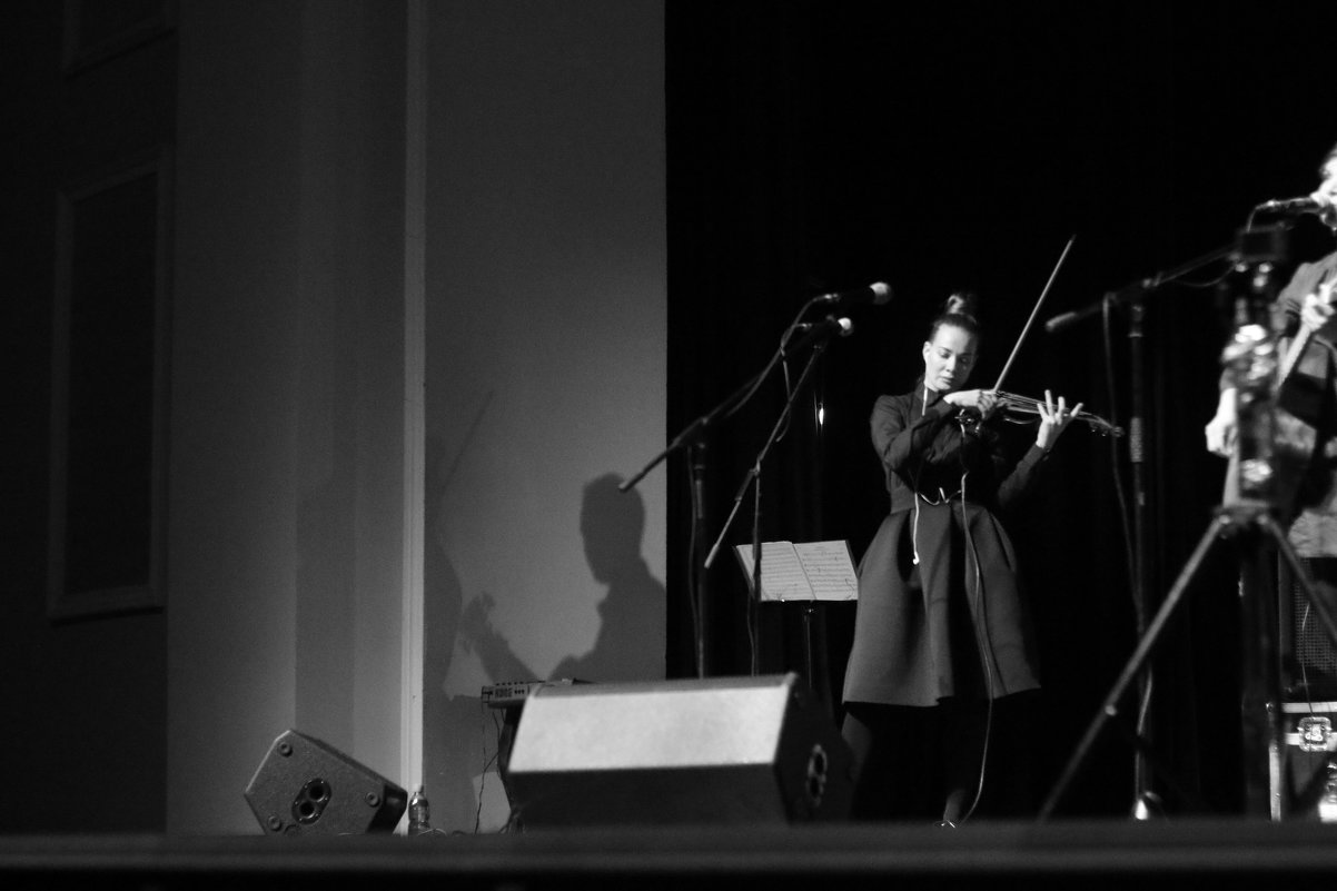 На концерте - Ольга Лапшина