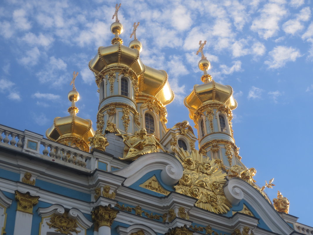 Купола Воскресенской церкви при Екатерининском Дворце - Елена 