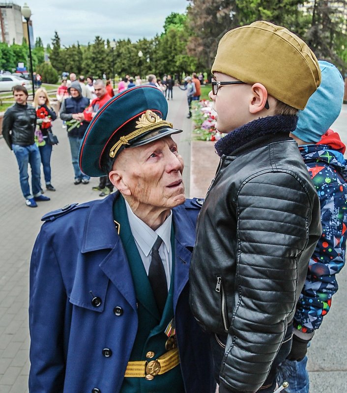 Они живые и такие родные ветераны. - Надежда Ивашкина